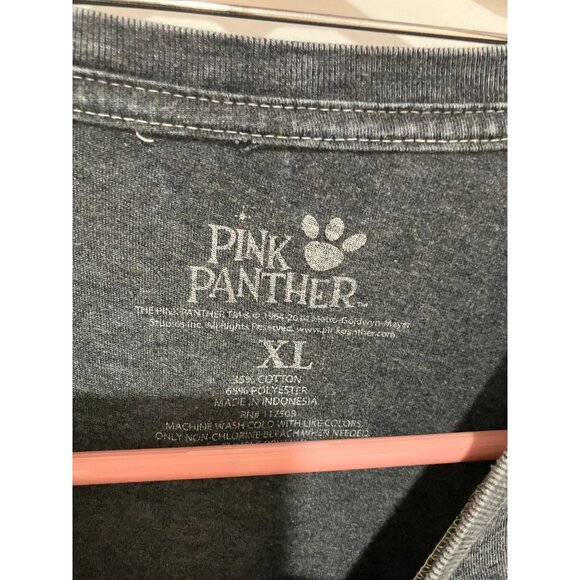Pink Panther Official Faded King Tut T-Shirt, Gray, Size XL - Picture 3 of 3